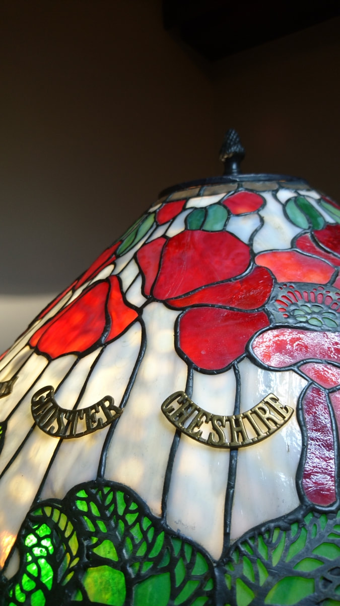 stained glass lamp shade for sale